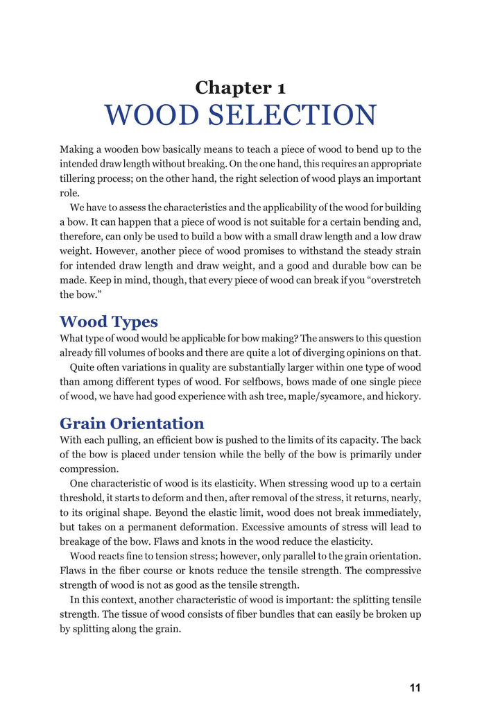 Teaching the Bow to Bend: Making a Longbow - Linda Schilling, Michael Wlotzka