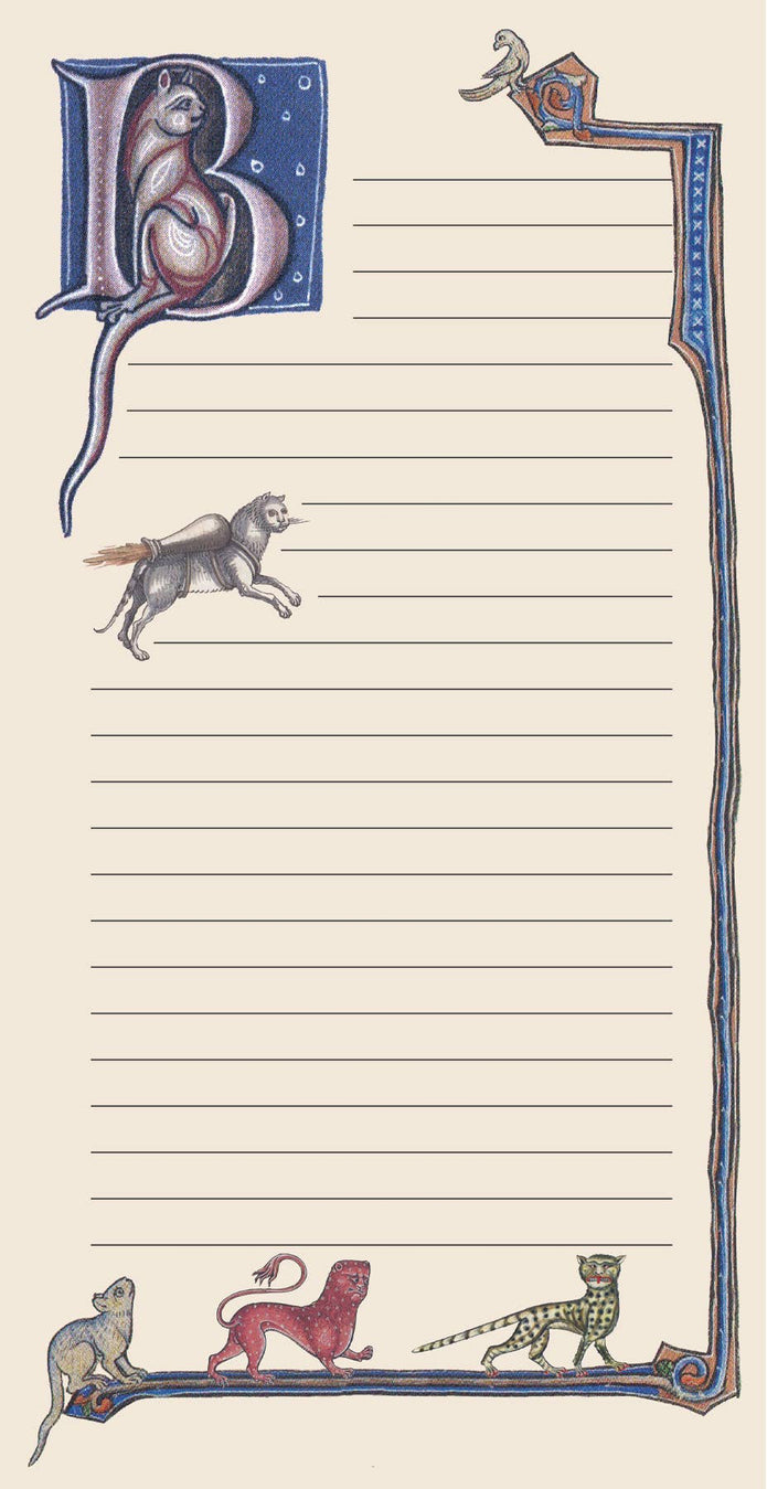 Medieval Cats -muistilehtiö