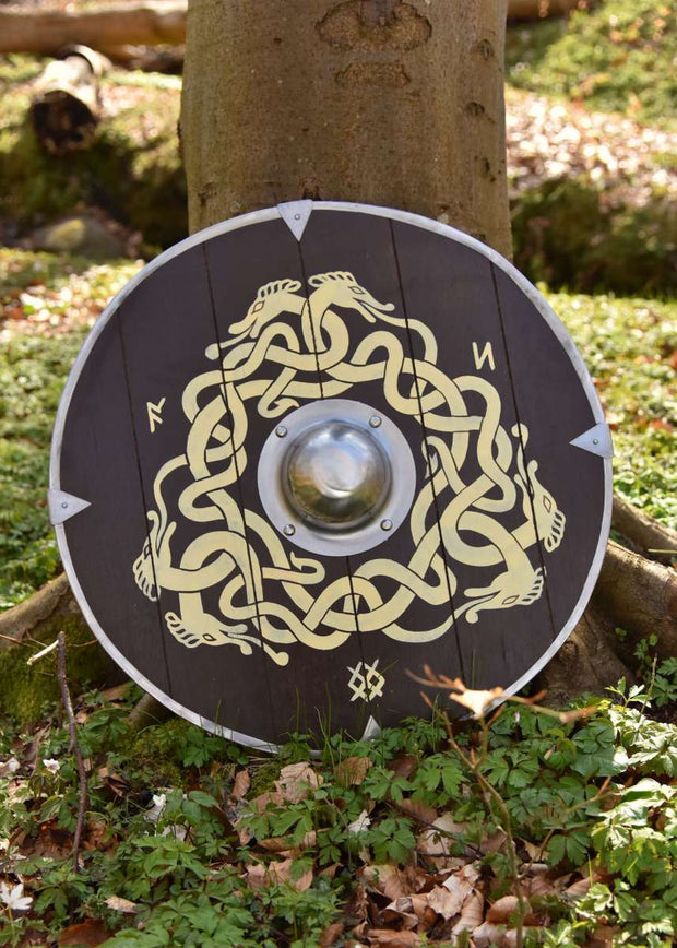 Viikinkikilpi, käärmeet