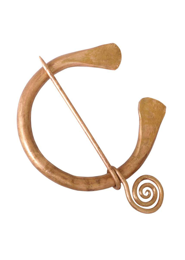 Hevosenkenkäsolki pronssia spiraali