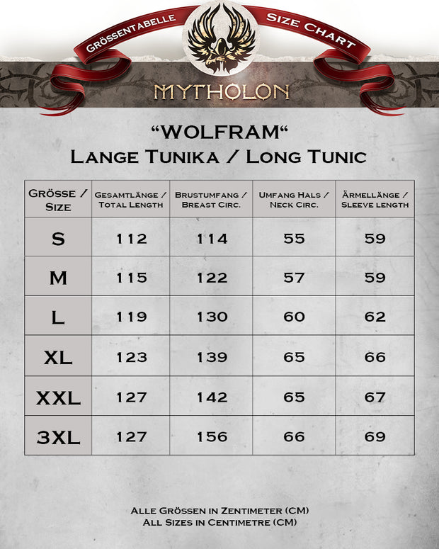 Wolfram-tunika, puuvillaa