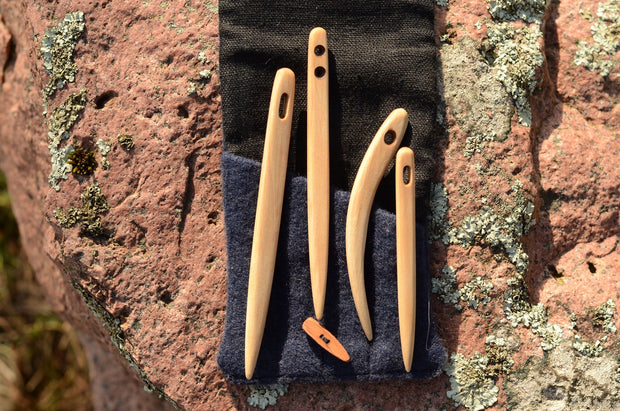 Kinnasneulasetti – valkopähkinästä