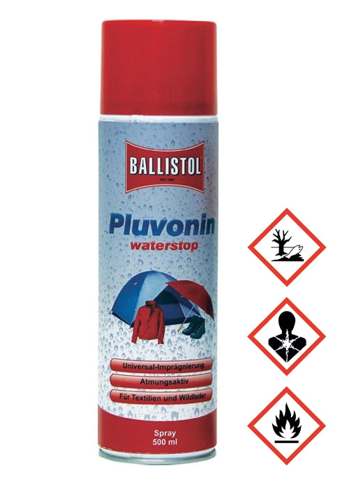 Ballistol Pluvonin vettähylkivä kyllästysaine 500 ml spray