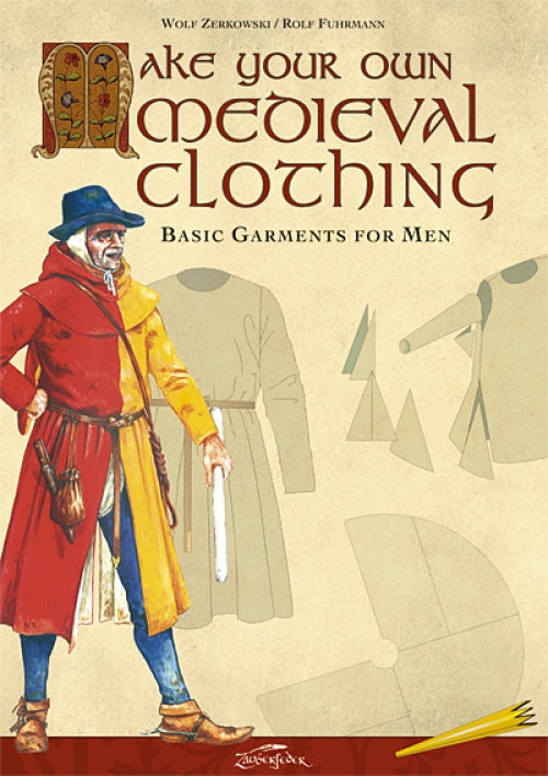 Make your own medieval clothing - Basic garments for Men - kirja (eng)